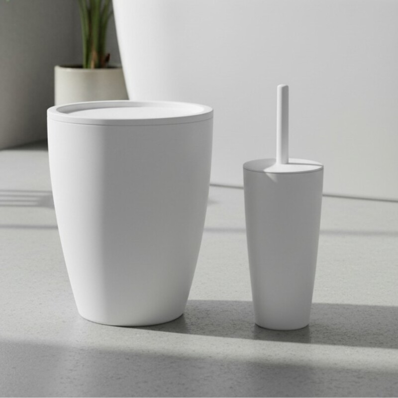 Set de baño 2 piezas Pure BLANCO