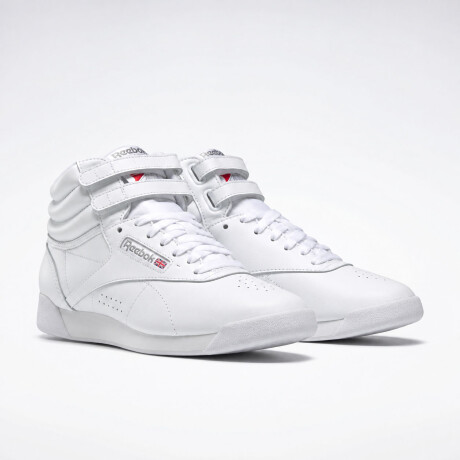 Championes Reebok Mujer Freestyle High Classic 2431 Casual Blanco
