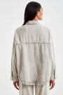 Chaqueta denim Gris