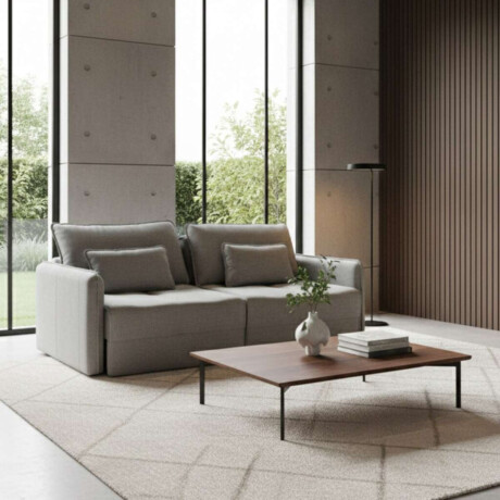 Sillon Cama Cline 3 Cuerpos Extensible Gris