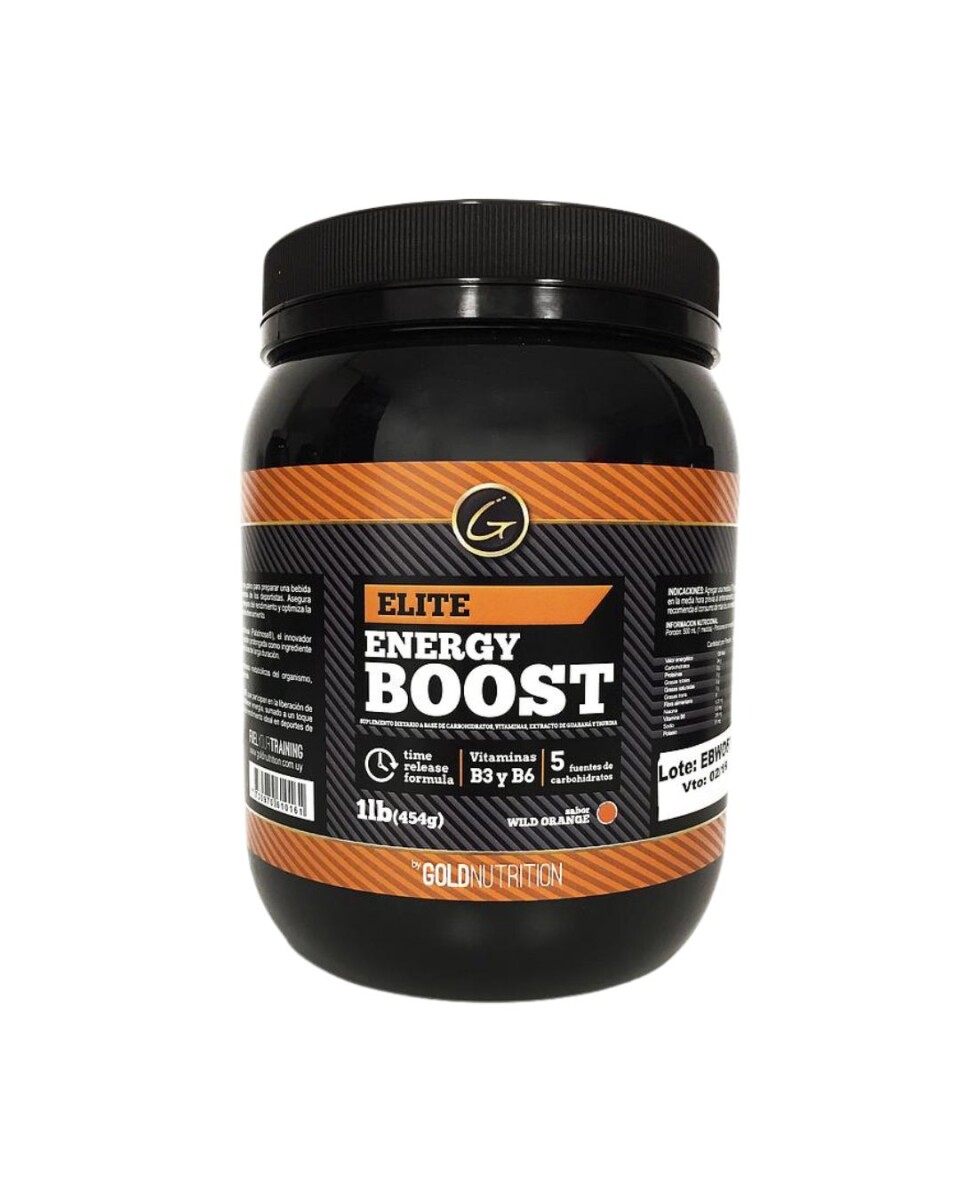 Elite Energy Boost 1lb Gold Nutrition - Wild Orange 