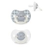Set x2 chupete fisiológico Suavinex 0 a 6 M - Nocturnos Celeste Nocturnos