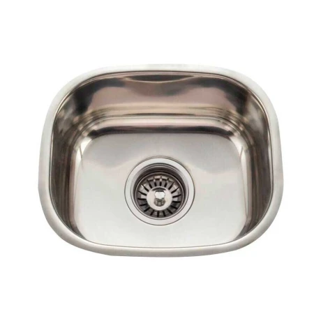 Pileta Simple Pulida De Cocina 42X36X18Cm Acero Inoxidable Incluye Valvula. 000