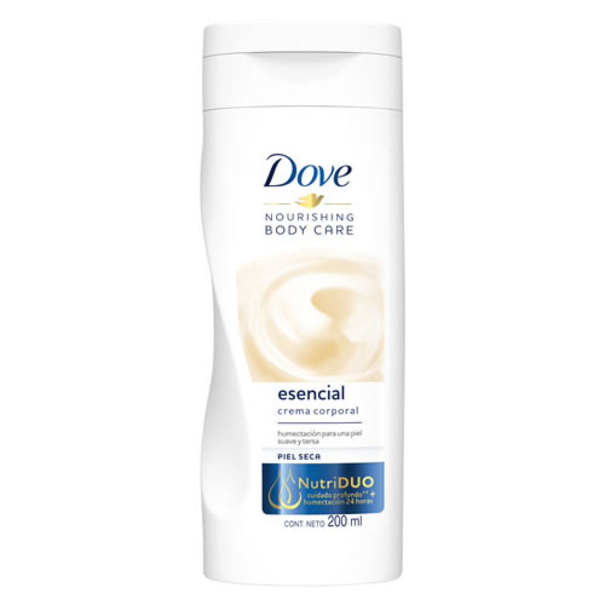 Crema Corporal Dove Nutrición Esencial 200ml – Hidratación Profunda