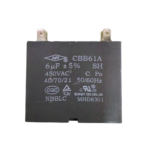 Capacitor / condensador de 4 contactos 6uf Capacitor / condensador de 4 contactos 6uf