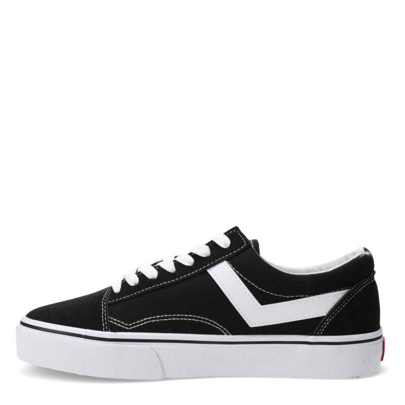 Championes de Hombre Pony Old School Canvas Low Negro