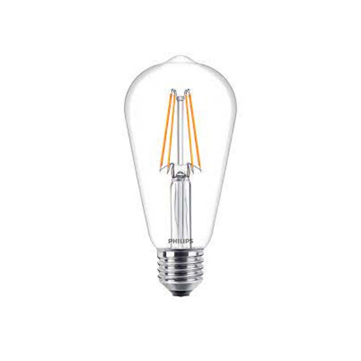 Lámpara LED Vintage 6-60W ST64 E27 Cálido CL ND Philips 