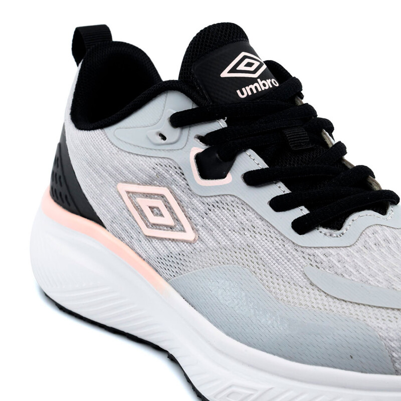 Championes de Mujer Umbro Stics Gris - Negro