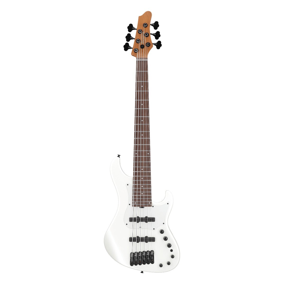 Bajo Electrico Ibanez Mdm1006-pw 6str Pearl White Con Funda 