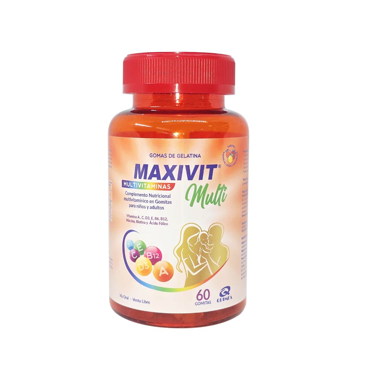 MAXIVIT MULTI. GUMMIES FR. X 60 MASTIC 