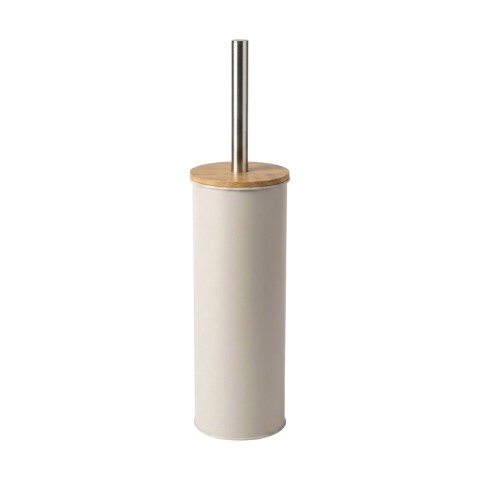 CEPILLO P/INODORO C/BASE GRIS CL/BAMBU Unica