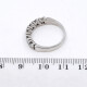 Anillo Medio Sin Fin En Oro Blanco 18K Anillo Medio Sin Fin En Oro Blanco 18K