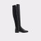 AAHLIYAH BLACK OVERFLOW SMOOTH TEXTILE BLACK