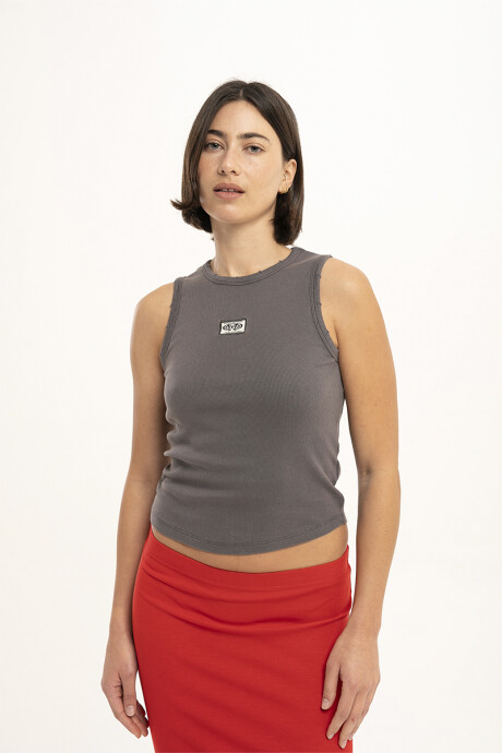 Musculosa Pulau Btfly Tank Top Gris