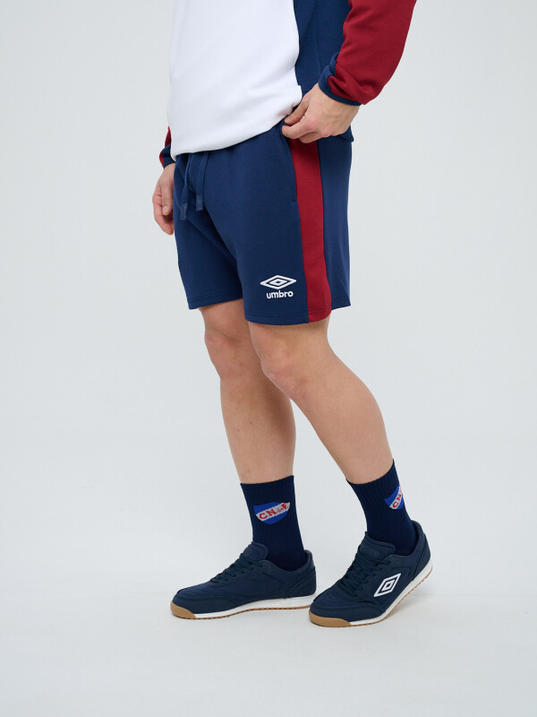 Bermuda Evoque Nacional Hombre Azul Marino, Beige, ordeaux