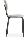 Silla de comedor MALT tela arena/negro Silla de comedor MALT tela arena/negro
