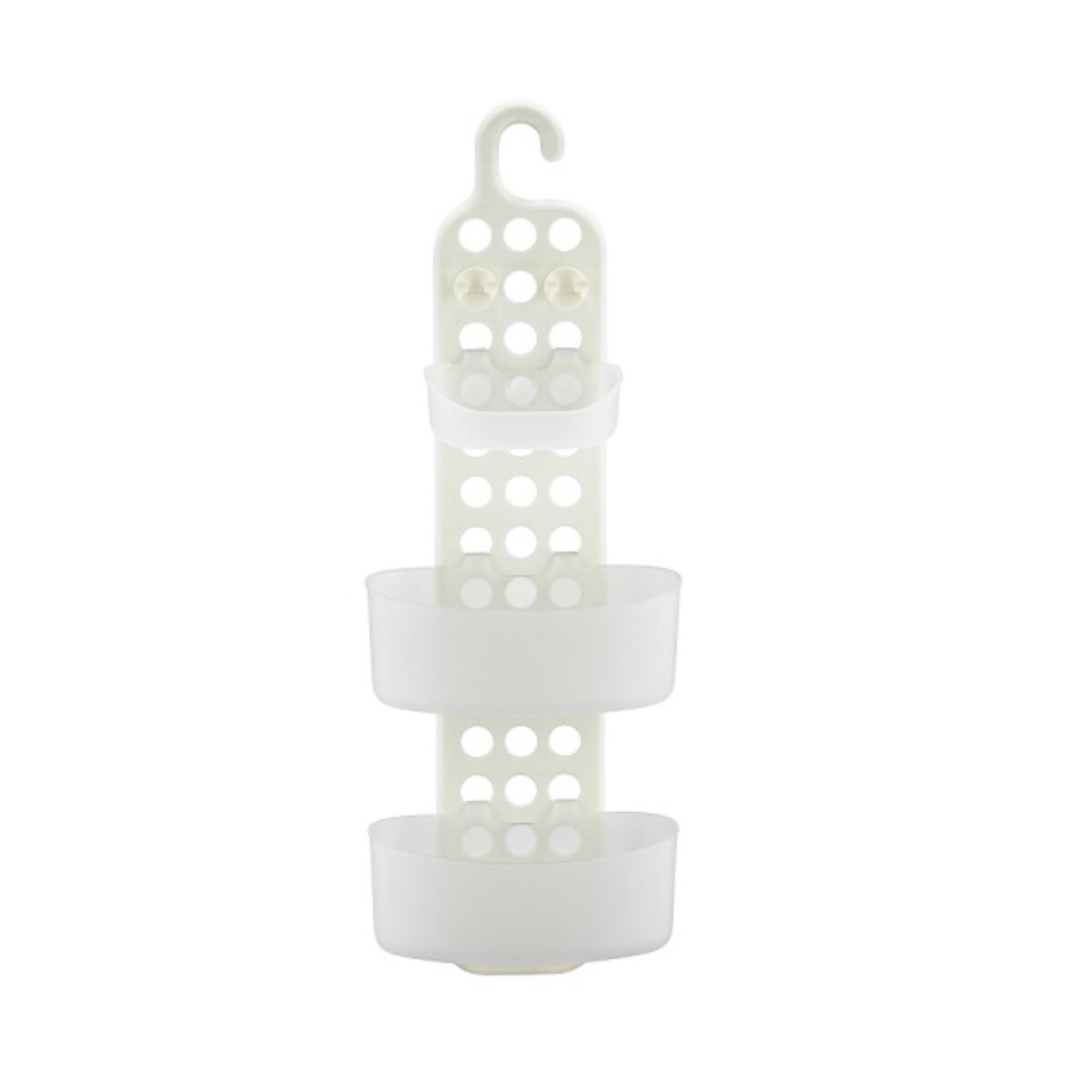 ESTANTES PARA DUCHA CON PERCHA - BLANCO 