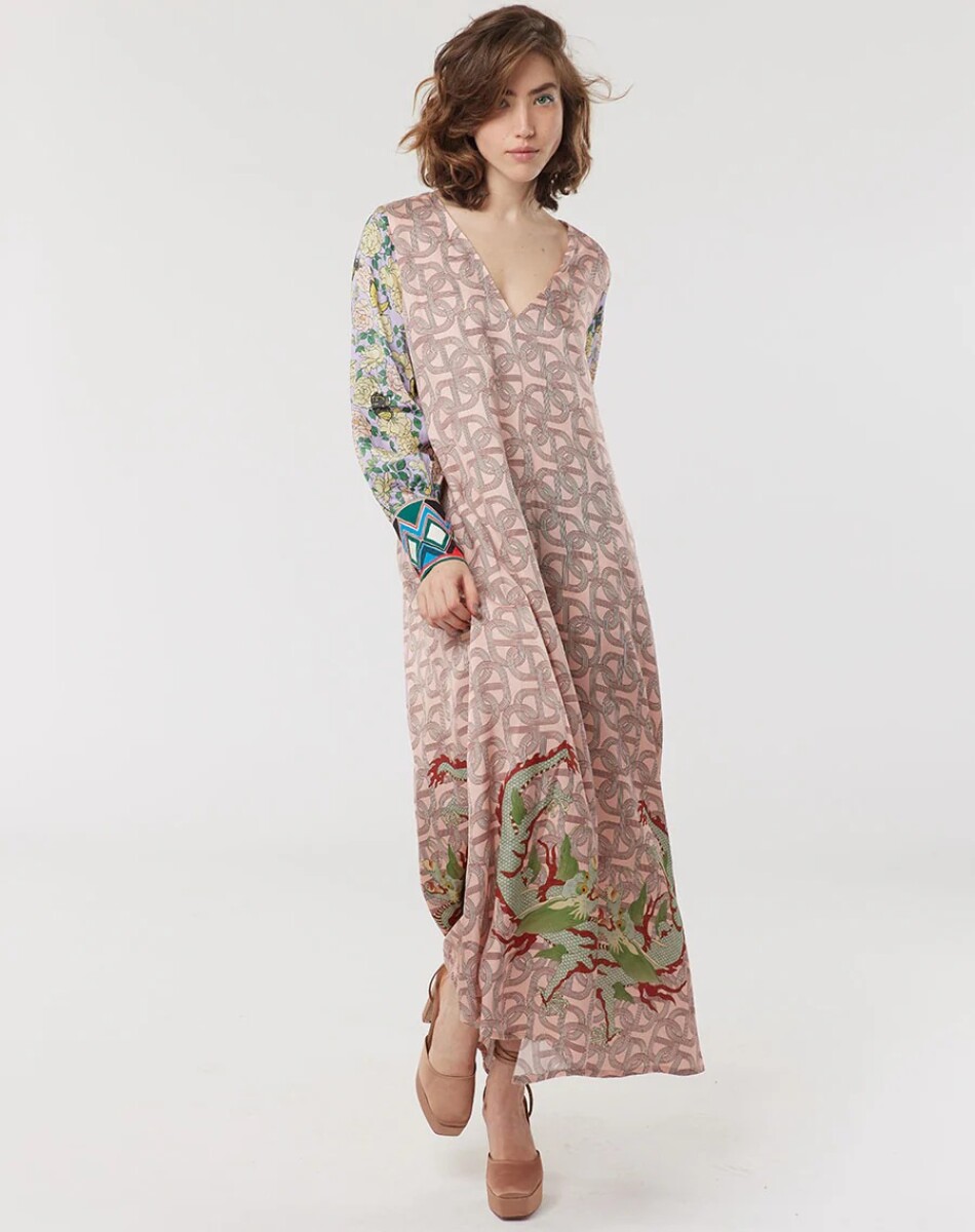 SOPHIE FLARED MAXI DRESS 