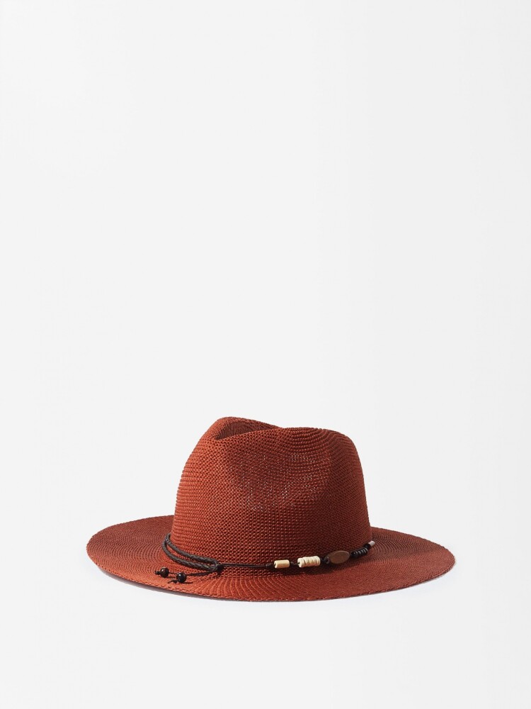 Sombrero De Punto teja