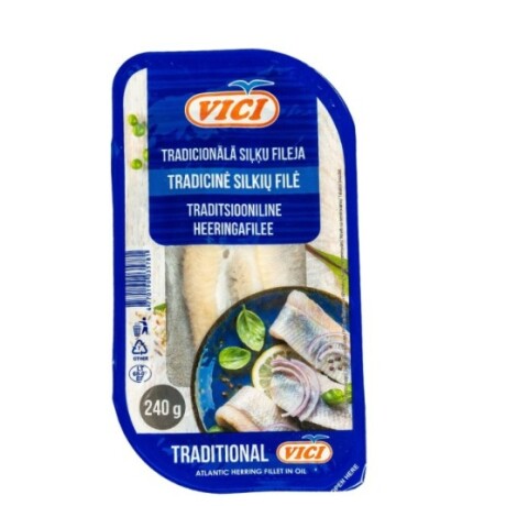 ARENQUE VICI MARINADO 240G ARENQUE VICI MARINADO 240G