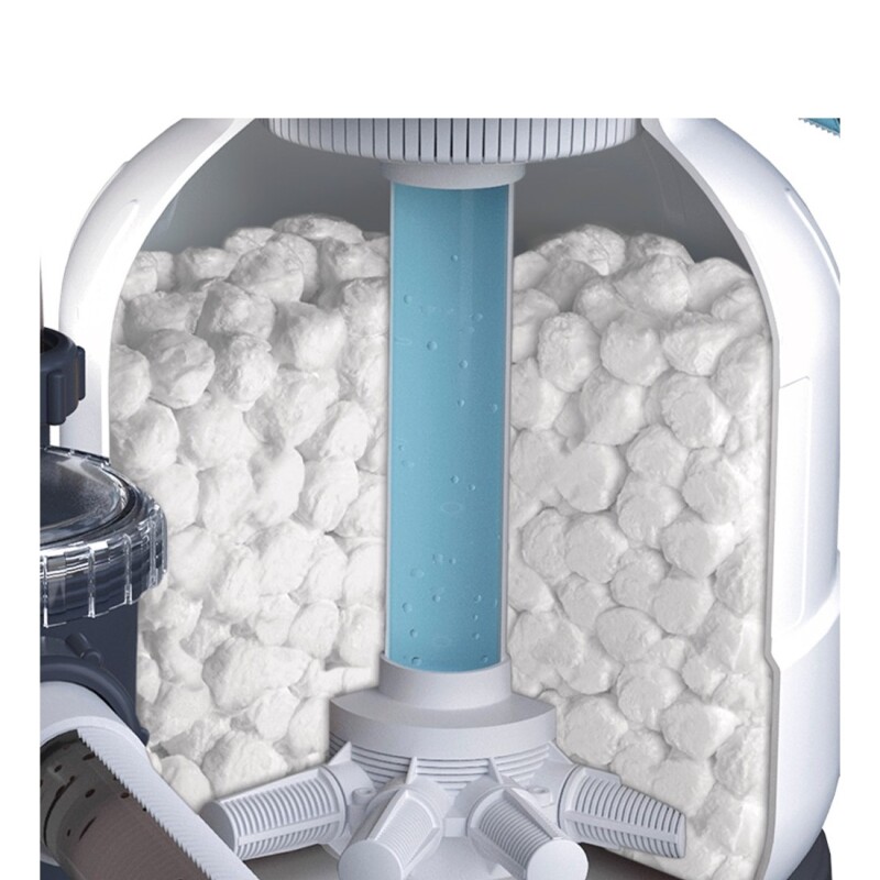 INTEX BOLA POLIESTER FILTRANTE DE ALTA EFICIENCIA 500 GRS Intex Bola Poliester Filtrante De Alta Eficiencia 500 Grs