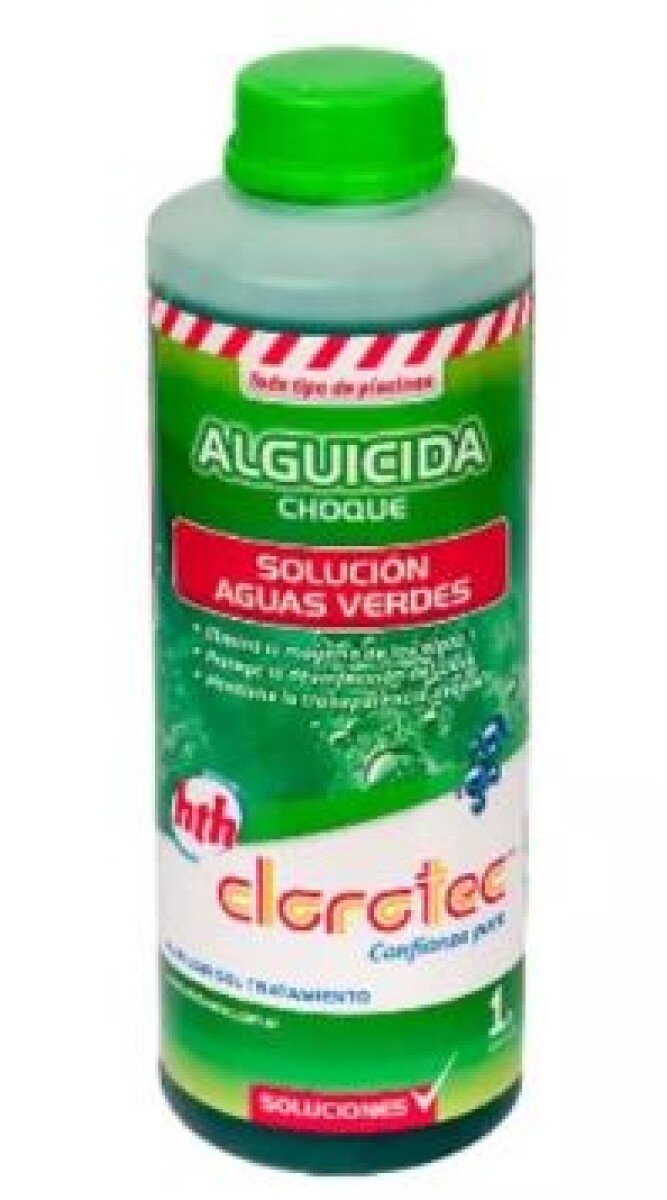 Alguicida Antialgas Choque Clorotec Piscina 
