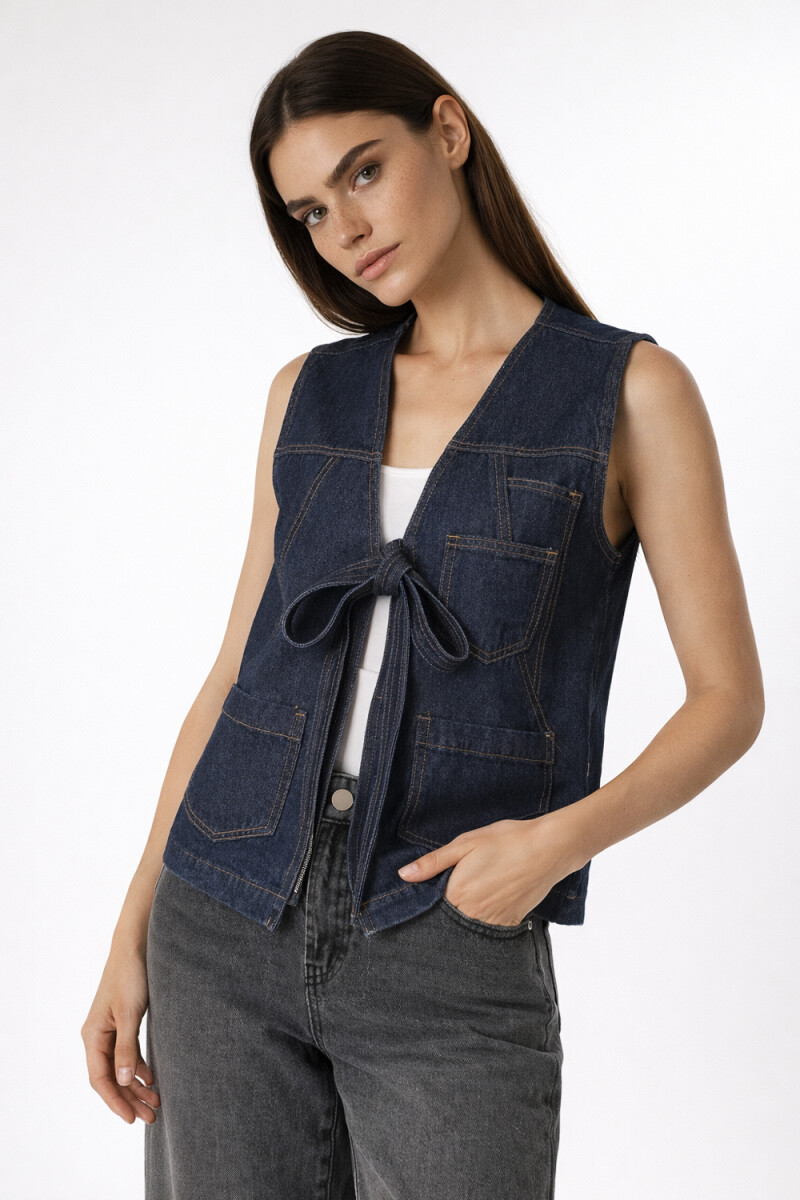 Chaleco Loite - Azul Indigo 