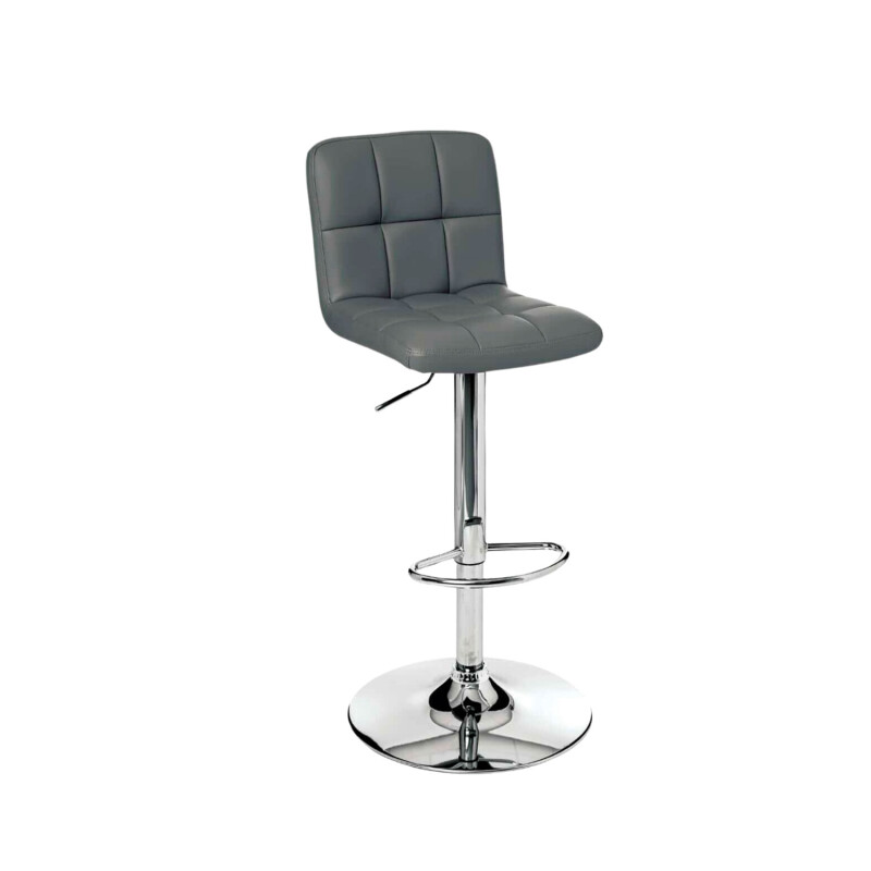 Taburete para bar tipo Sillon Lumax Odo Gris