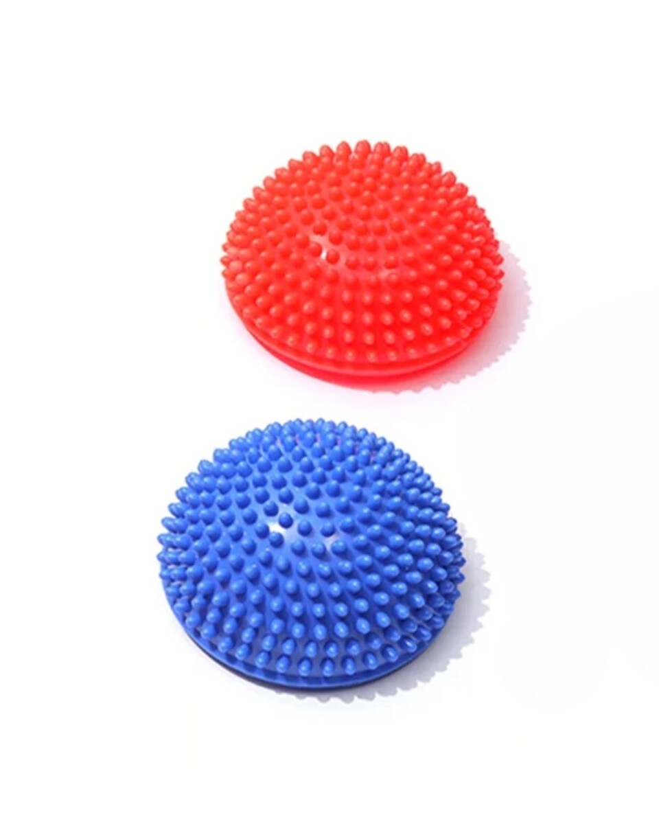 MINI BOSSU 16 CM MEDIA ESFERA CON PINCHOS - MULTICOLOR 