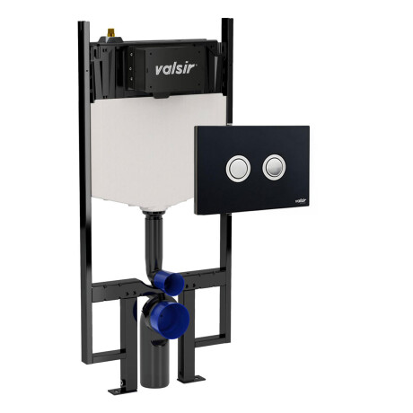 Cisterna Para Inodoro Suspendido Placa Black 000