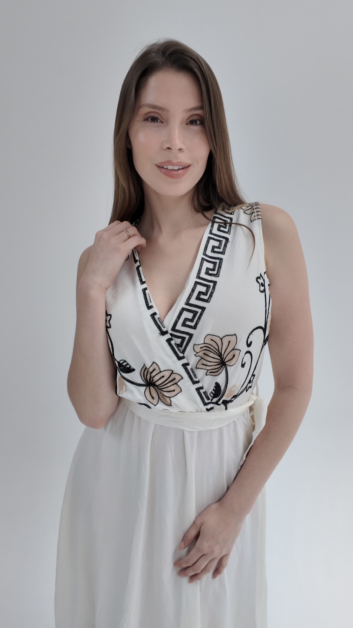 Vestido Atenas Blanco