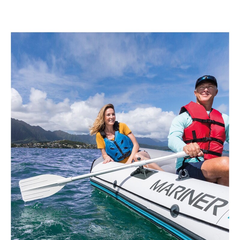INTEX BOTE GOMÓN INFLABLE MARINER 4 PERSONAS SET Intex Bote Gomón Inflable Mariner 4 Personas Set