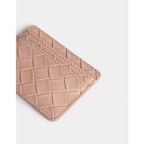 Tarjetero Doble Bolsillo Rosa Viejo