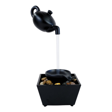 Fuente de agua con luz LED y piedras Fuente de agua con luz LED y piedras