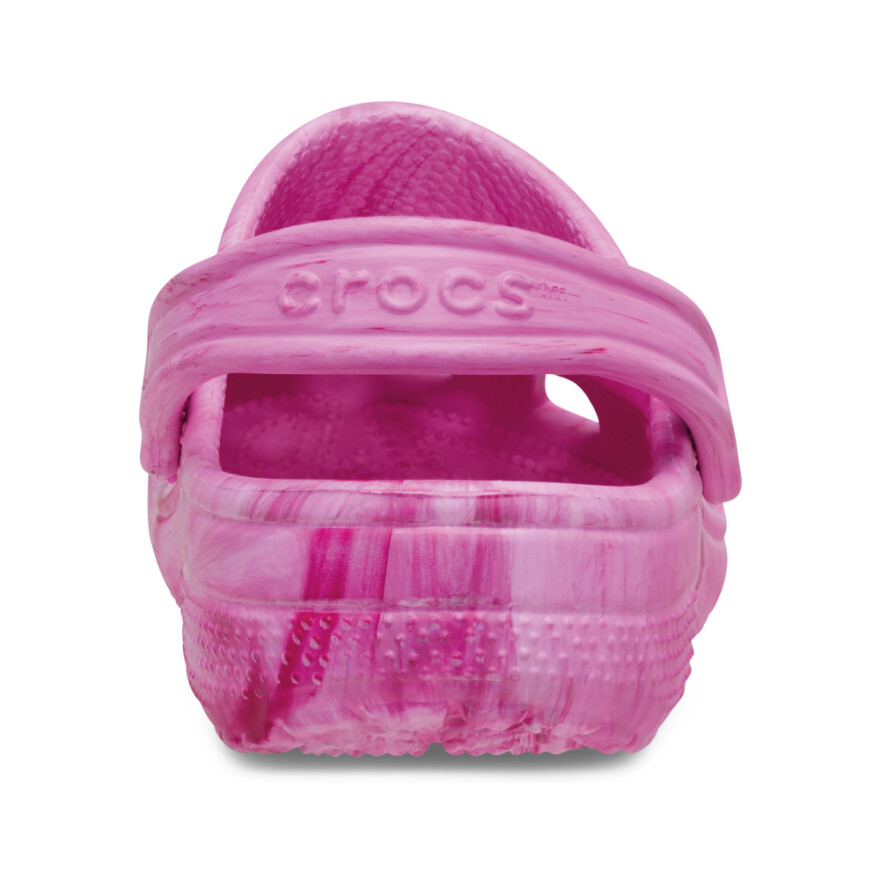 Crocs Classic Watercolor Marbled Clog K - Niños mas de 5 años Pink/multi