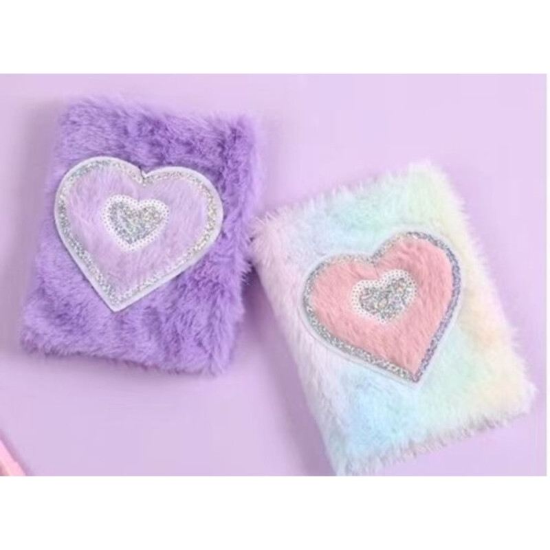 Cuaderno Plush Corazon A6 Cuaderno Plush Corazon A6