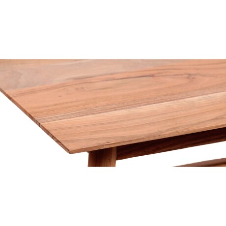 MESA CENTRAL MADERA NATURAL-BEIGE LIGHTHOUSE NATURAL