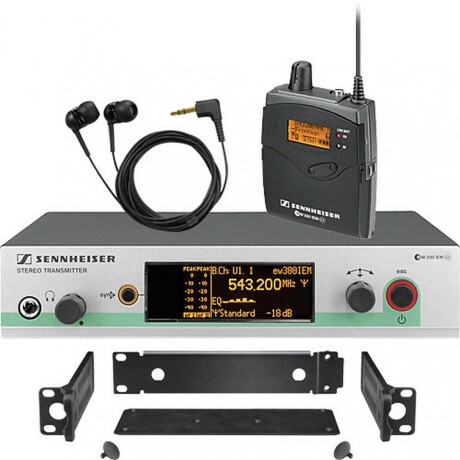 Sistema De Monitoreo In Ear Sennheiser Ew300iemg3 Sistema De Monitoreo In Ear Sennheiser Ew300iemg3