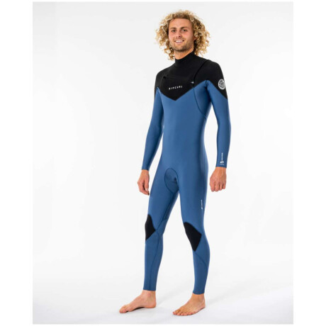 Traje Rip Curl Dawn Patrol 32Gb St Chest Zip Azul/Negro
