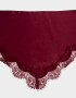 Pañuelos Raso Pañuelo Raso Encaje - Rojo Medio