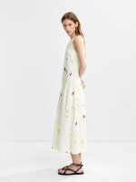 Vestido Midi Estampado multicolor