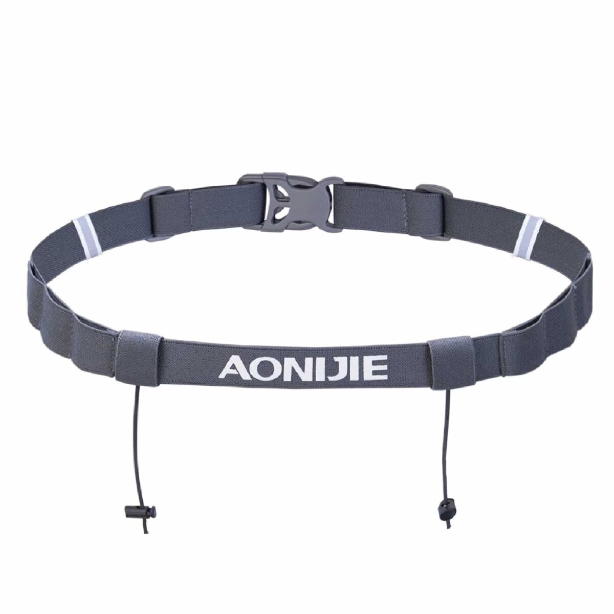 Cinturon Para Correr Deportivo Aonijie Race Belt - Gris 