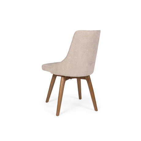 Silla Érica Giratoria - Tela Microfibra T2173 (Tostado)