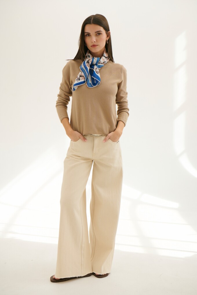 SWEATER CRISTAL BEIGE