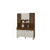 PARANA- KIT DE COCINA GOLDEN 8P NOGUERIA/OFF WHITE 197-8907 PARANA- KIT DE COCINA GOLDEN 8P NOGUERIA/OFF WHITE 197-8907
