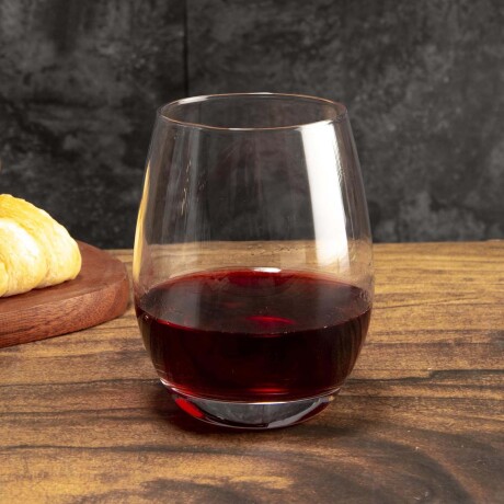 Vaso para Agua Refresco Bebidas Napa en Vidrio 500Ml Glassia Transparente