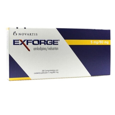 Exforge 5mg/80mg 28 Comprimidos Exforge 5mg/80mg 28 Comprimidos