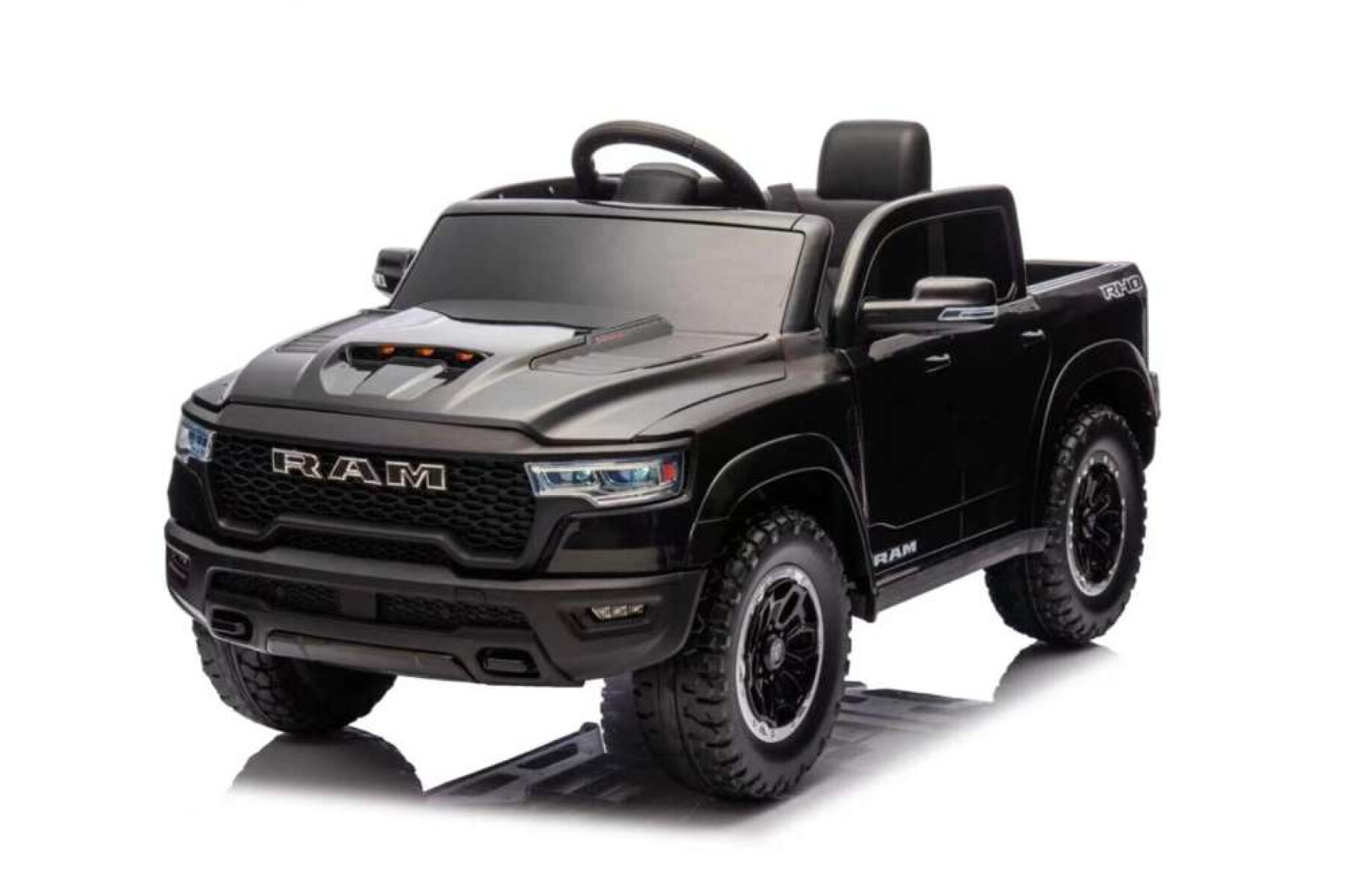 Camioneta Infantil A Bateria Dodge Ram - Negra 