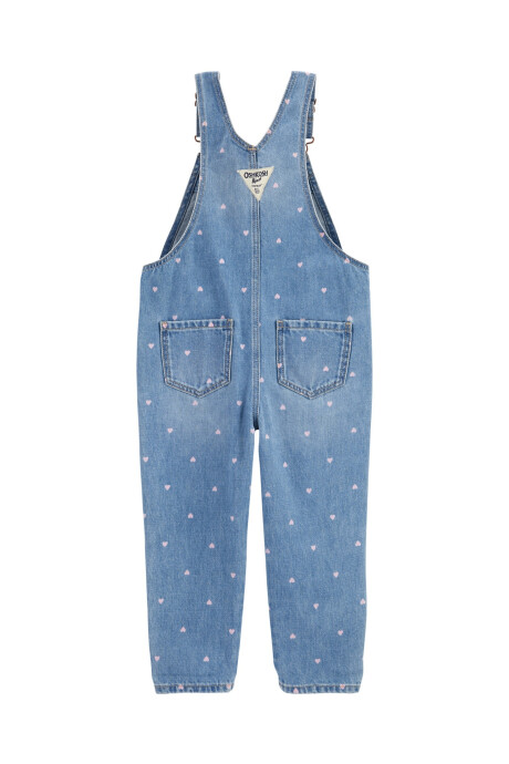 Enterito jean diseño corazones Enterito jean diseño corazones