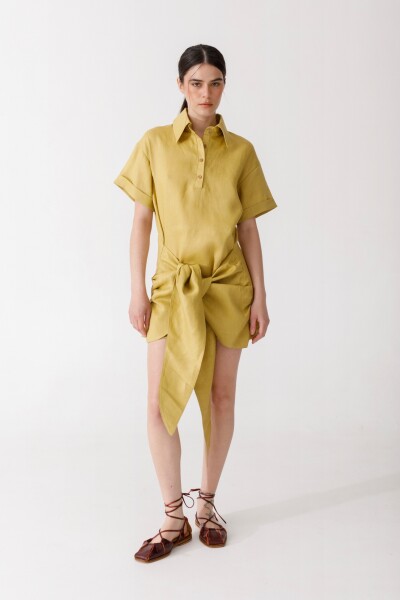 PRE VENTA VESTIDO KIWI Pistacho